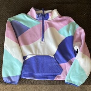 Girls half zip